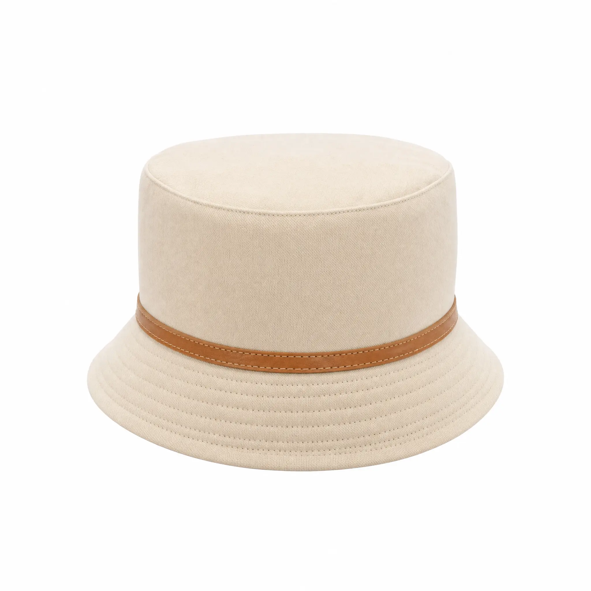 The same hat on a white studio sweep