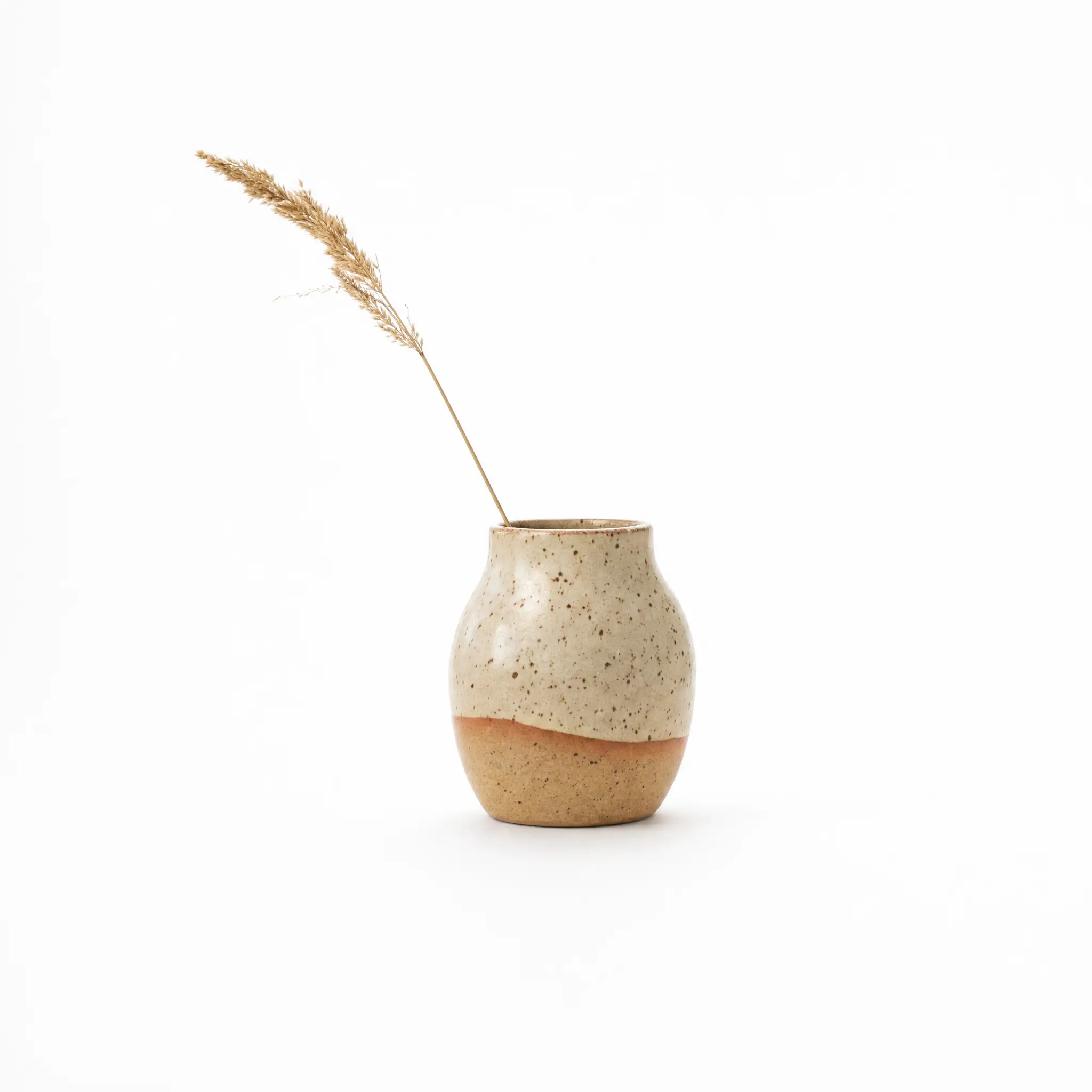 The same vase on a plain white sweep